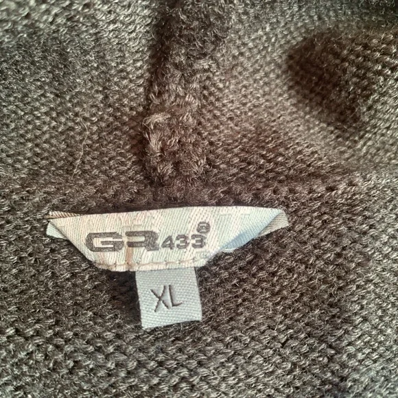 EUC GR 33 quarter zip pullover hooded sweater - Picture 8 of 14